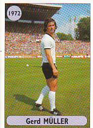 Gerd Muller Stars 1960-1993 Germany samolepka DS EUROfoot 96 #2